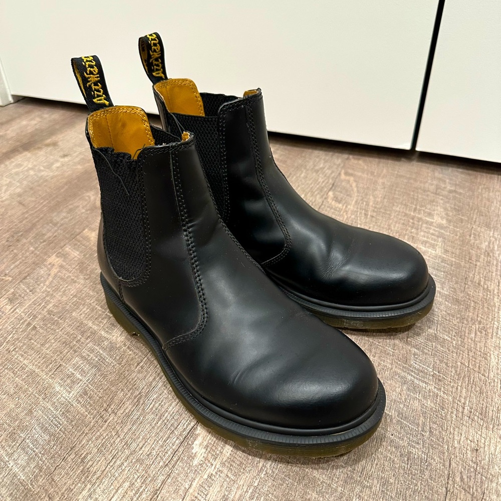 Black Dr. Marten Chelsea boot